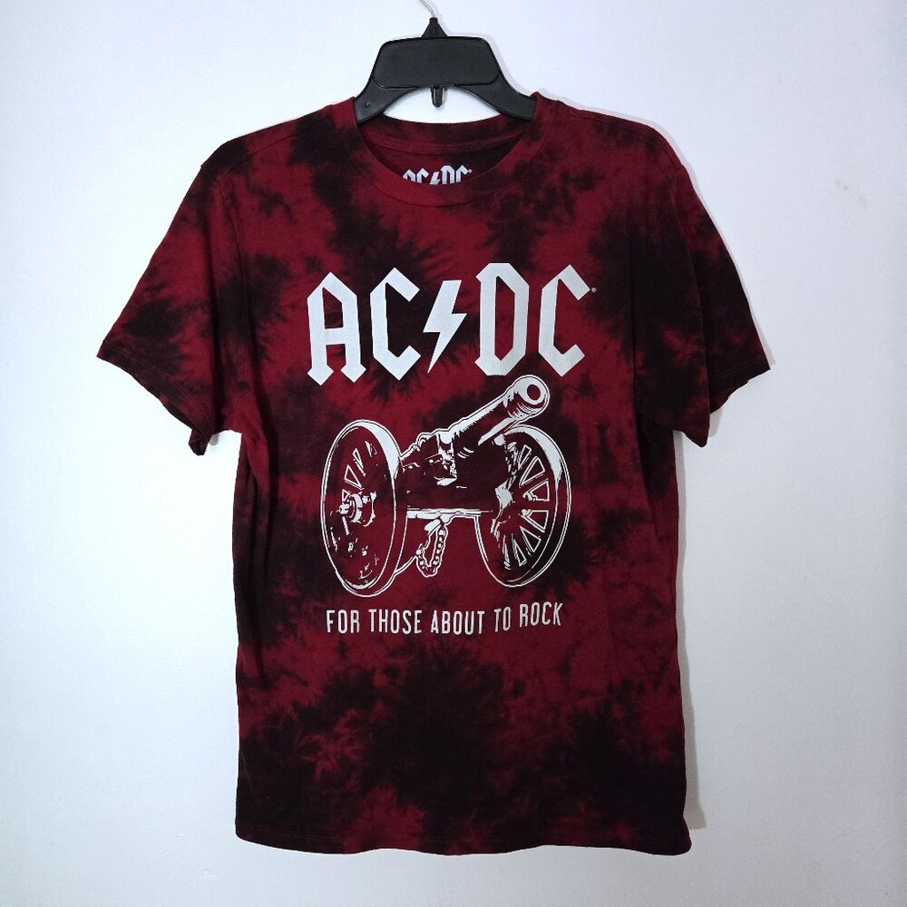 ACDC 'For Those About to Rock' Graphic Tie Dye Tee